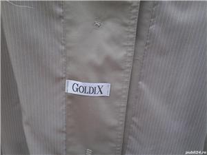 Goldix - palton pardesiu lung dama mar. 48   XL - imagine 8
