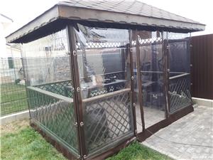 Folie anti vant Cristal cu capse si bride  - imagine 4