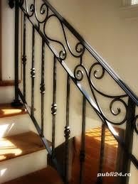 Balustrade din fier forjat moderne - imagine 2