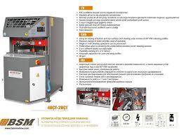 Utilaje automate la 2 capete pentru productie de tamplarie pvc si aluminiu linie completa    ---BSM - imagine 3