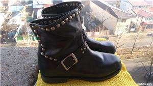 Cizme, piele Kammi, mar 40 (25 cm) made in Italy