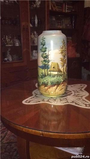 Masa rotunda din lemn masiv - imagine 5