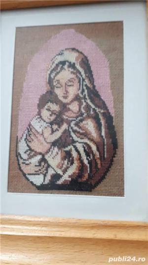 Vand/ Schimb - Tablou goblen cu rama din lemn lacuita + sticla protectie - imagine 5