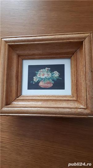 Vand/ Schimb - Tablou goblen cu rama din lemn lacuita + sticla protectie - imagine 8