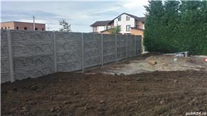 Vindem si montam garduri din placi de beton - imagine 2