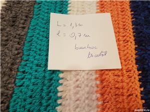 Vand covoare  tricotate din bumbac - imagine 5