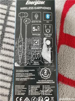 Vand casti in ear wireless Energizer, noi noute la cutie, calitate.  - imagine 3
