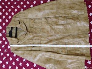 Haina geaca piele barbati - imagine 6