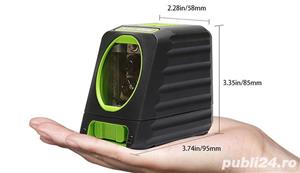 Nivela laser Huepar BOX-1G, fascicul verde de până la 30m, linie în cruce  - imagine 4