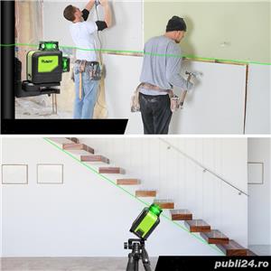 Nivela laser Huepar 902CG cu 8 linii încruci ate la nivel de 360  - imagine 8