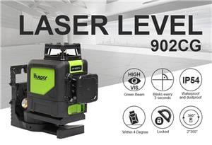 Nivela laser Huepar 902CG cu 8 linii încruci ate la nivel de 360  - imagine 5