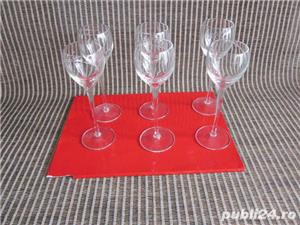 Pahare inalte pentru tuica (vechi, de colectie) - imagine 5