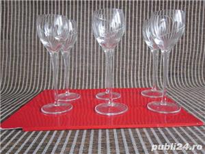 Pahare inalte pentru tuica (vechi, de colectie) - imagine 3