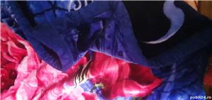 Cuvertura pat pluș dublă 24ox200 - imagine 3