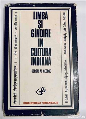 Limba si gandire in cultura indiana, Sergiu Al. George