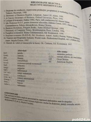Dictionar economic explicativ roman englez - imagine 4