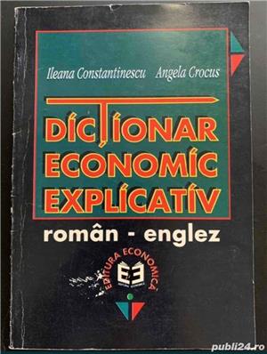 Dictionar economic explicativ roman englez