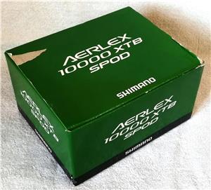 Cutie mulinete de pescuit la crap, Shimano Aerlex 10000 XTB Spod