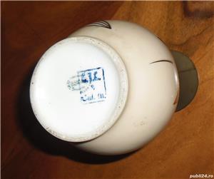 Pereche vaze ceramică, anii 1960 - imagine 3