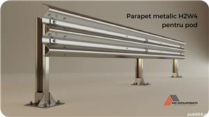 Parapeți metalici rutieri și pietonali