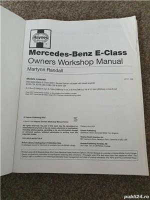 Manual reparatii auto Haynes Mercedes Benz: clasa A anii 1998-2004, C 2000-2007 si E 2002-2010 - imagine 5