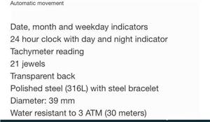 Ceas Sea-Gull automatic - imagine 5