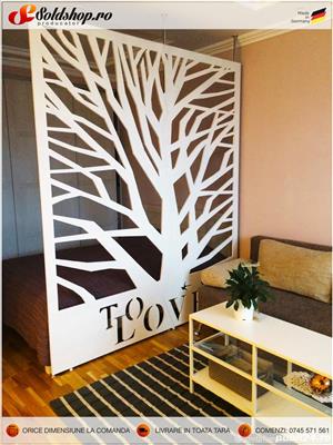 Panou decorativ denumire PE-L89 TO LOVE , traforat alb