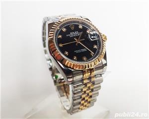 Rolex DateJust Bi-Metal Black Diamond Dial! Calitate Premium ! - imagine 2