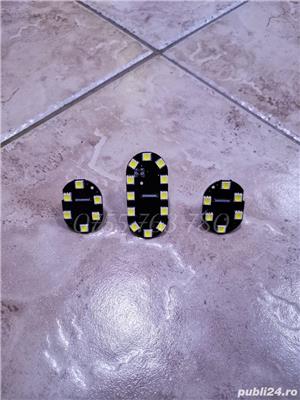 Set LED-uri plafonieră 3 becuri Dacia / Renault /Nissan 