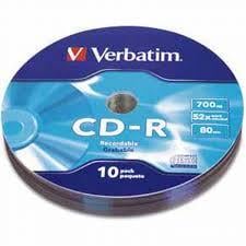 Cd verbatin blancuri 10 bucati set