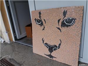 Tablou mozaic ceramica Felina - imagine 4