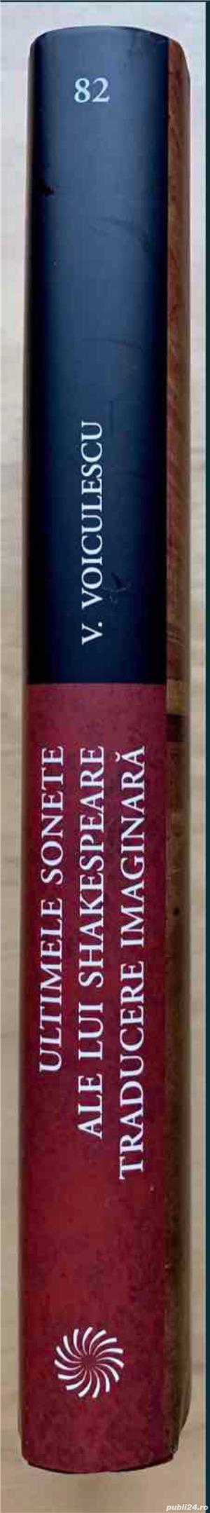 V. Voiculescu: Zahei Orbul, Ultimele sonete ale lui Shakespeare etc - imagine 7