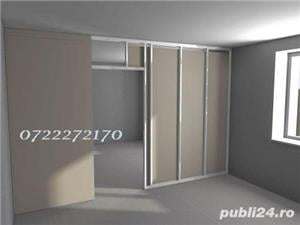 Montaj pereti despartitori - pereti de compartimentare rigips gips carton - tavane rigips - imagine 3