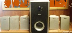 Set sateliti complet Philips cu cabluri originale Phlips lungime 3-5 m, mufe originale Philips - imagine 9