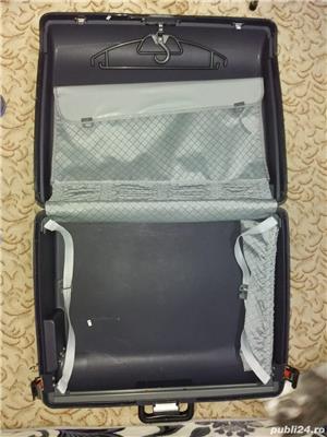 Troller - geanta voiaj incapatoare roti si maner buzunare fermoar