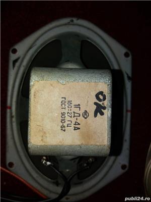 Vintage - Boxe, difuzoare auto,TV ,pick-up, radio, magnetofon, casetofon, perfect functionale  - imagine 2
