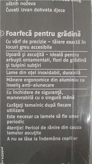 Foarfeca pentru gradina - imagine 2
