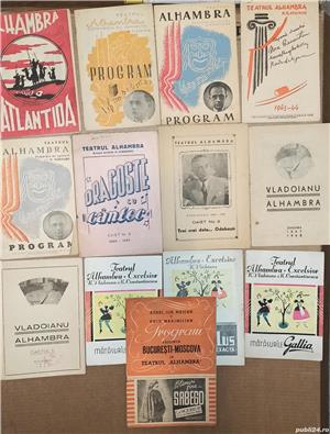 Revista program  Teatrul National București, stagiuni și spectacole diverse. flayer publicitate, 