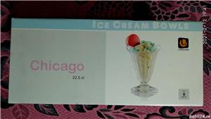 Set 6 cupe pentru inghetata