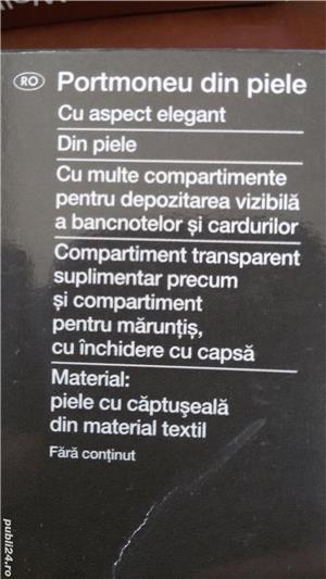 Portmoneu piele naturala - imagine 7