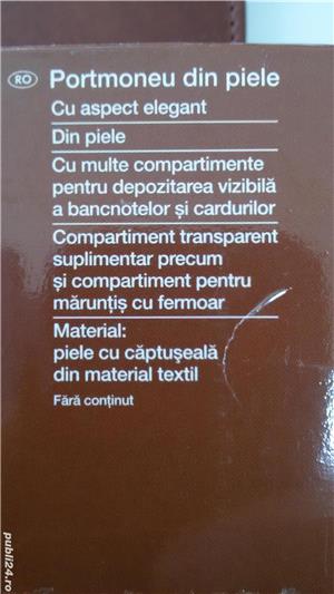 Portmoneu piele naturala - imagine 8