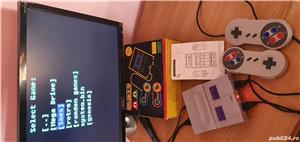 Consola 16bits Super Nintendo & Sega Megadrive, Save&Load game, SD Card pentru adaugat jocuri - imagine 6