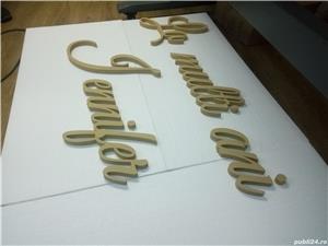 Litere volumetrice din polistiren