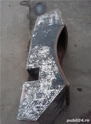 Atas motocicleta veche,atas motocicleta de epoca Aluminiu nituit - imagine 3