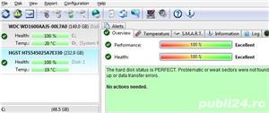 Hard Disk-HDD Sata 2,5" HDD-250 Gb Hitachi HTS545025A7E330 Full testat (testat lent) - imagine 3