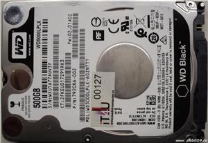 Hard Disk-HDD Sata 2,5" HDD-500 Gb Western-BLACK WDC WD5000LPLX-60ZNTT1 Refurbished (Reset Factory)