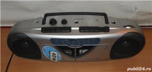 Radiocasetofoane boombox vechi de colectie Hitachi Philips Orion Philips Sony Panasonic Sanyo - imagine 5