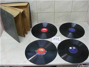 Plăci  ebonită, patefon (cod 191) 