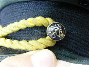 Șapcă militară ofițer belgian, anul 1986 (cod 141)  - imagine 3