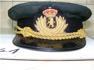 Șapcă militară ofițer belgian, anul 1986 (cod 141) 